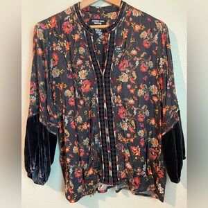 Johnny Was Workshop-flora blouse size small